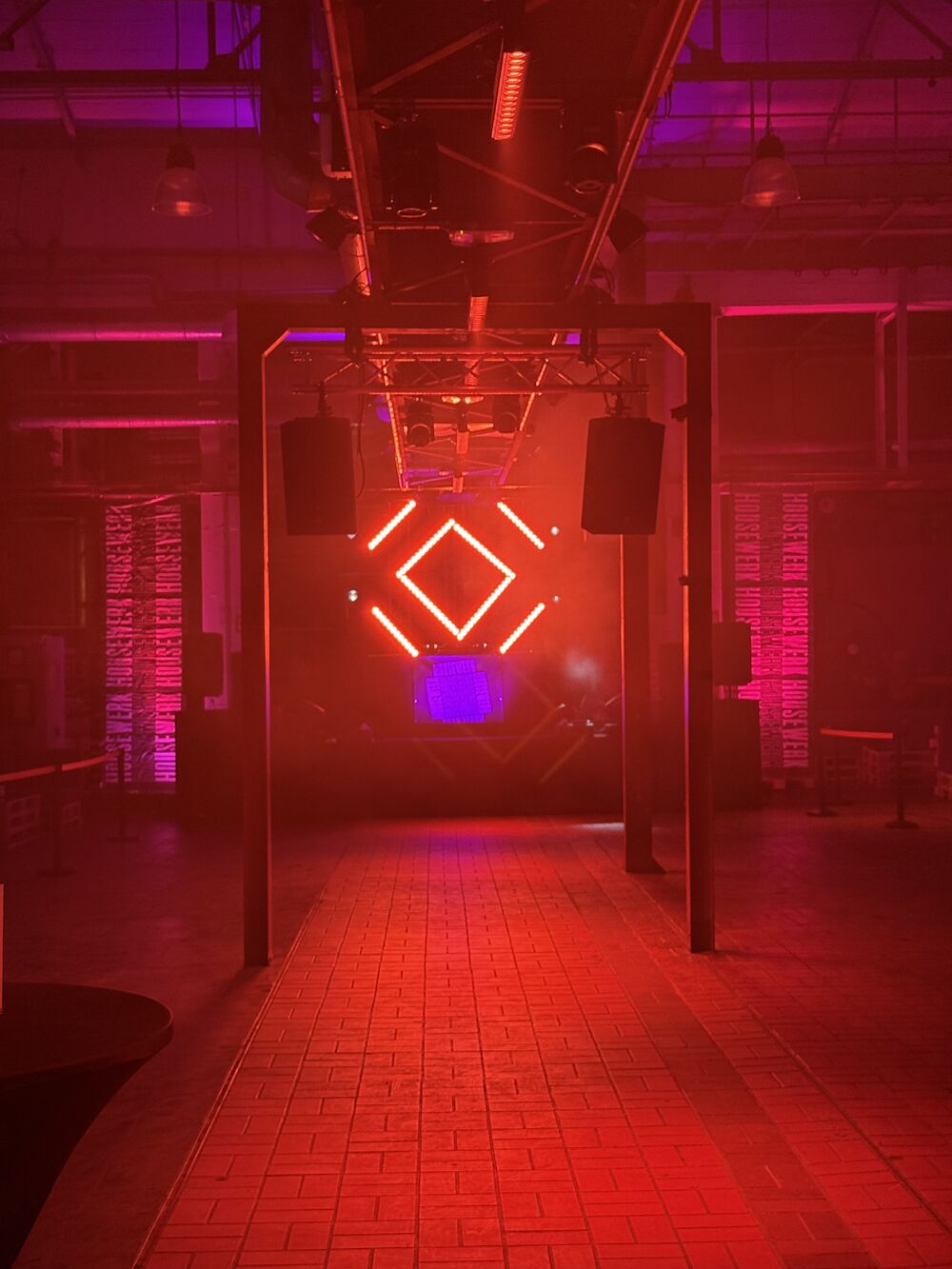 Ambientelicht in einem Festsaal